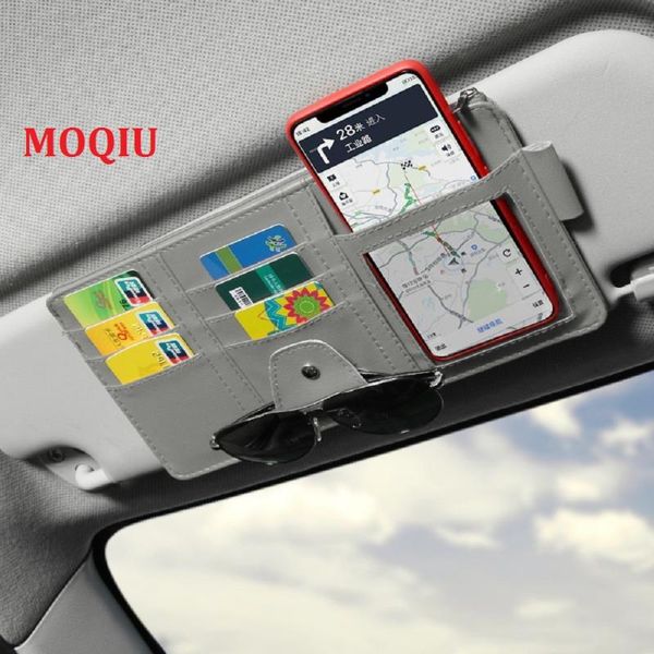 car organizer moqiu sun visor storage holder styling clip sunglasses card bag pouch
car organizer moqiu sun visor storage holder styling clip sunglasses card bag pouch