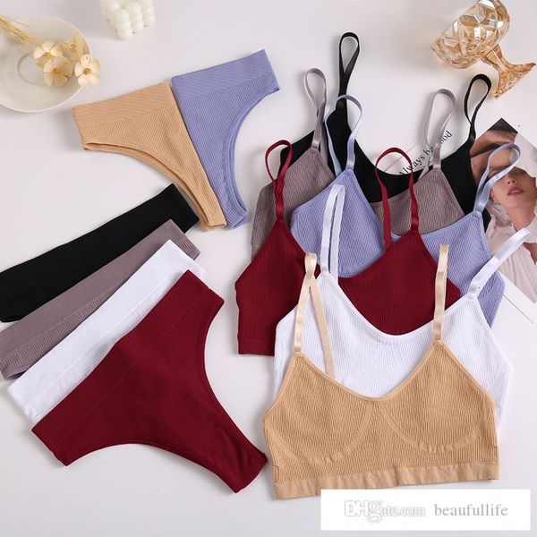 bra brief set seamless women panties cotton low waist g-string underwear soft active wear lingerie fitness crop top, Red;black
bra brief set seamless women panties cotton low waist g-string underwear soft active wear lingerie fitness crop top, Red;black