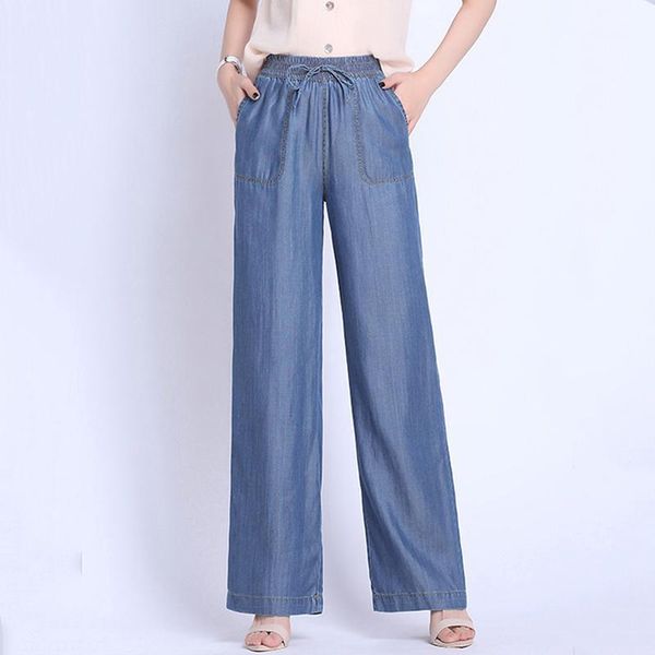 high waist jeans women 2021 summer slim elastic wide leg pant female loose plus size fashion trousers women's, Blue
high waist jeans women 2021 summer slim elastic wide leg pant female loose plus size fashion trousers women's, Blue