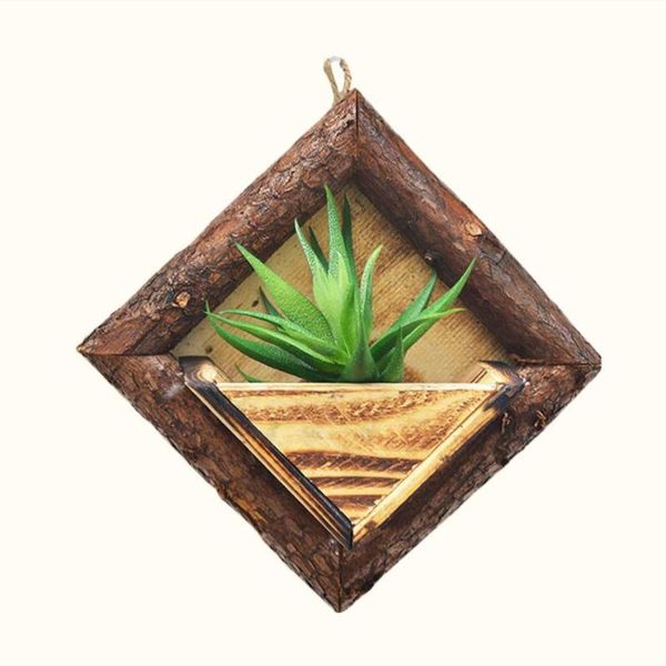 creative wooden wall-mounted plant holder flower basket hanging planter wall decor for living room office (small size) planters & pots
creative wooden wall-mounted plant holder flower basket hanging planter wall decor for living room office (small size) planters & pots