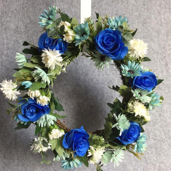 decorative flowers & wreaths flower wreath artificial rose door realistic spring for front wedding window wall home decor
decorative flowers & wreaths flower wreath artificial rose door realistic spring for front wedding window wall home decor
