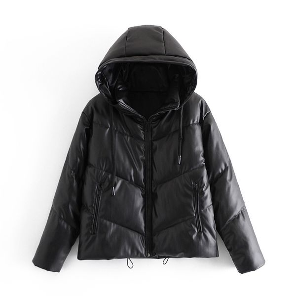 women's jackets streetwear women faux leather cotton jacket fashion ladies hooded short coats causal female chic zipper thick oute, Black;brown
women's jackets streetwear women faux leather cotton jacket fashion ladies hooded short coats causal female chic zipper thick oute, Black;brown