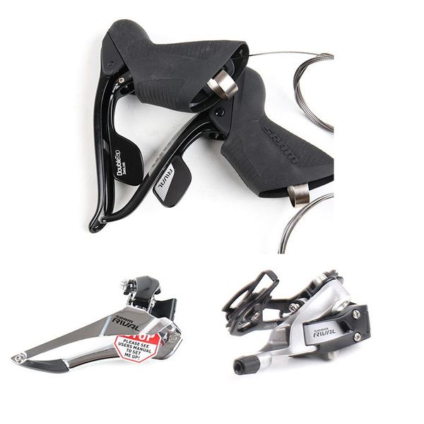 bike derailleurs rival 22 2x11 speed road bicycle groupset shifter/brake lever front rear derailleur kit
bike derailleurs rival 22 2x11 speed road bicycle groupset shifter/brake lever front rear derailleur kit