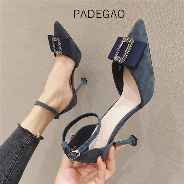 dress shoes womens 2021 high heels fashion party korean crystal elegant women, Black
dress shoes womens 2021 high heels fashion party korean crystal elegant women, Black