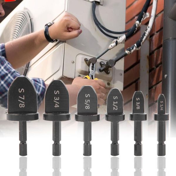 professional hand tool sets 6pcs tube expanders air conditioner copper expander swaging drill bit flaring
professional hand tool sets 6pcs tube expanders air conditioner copper expander swaging drill bit flaring