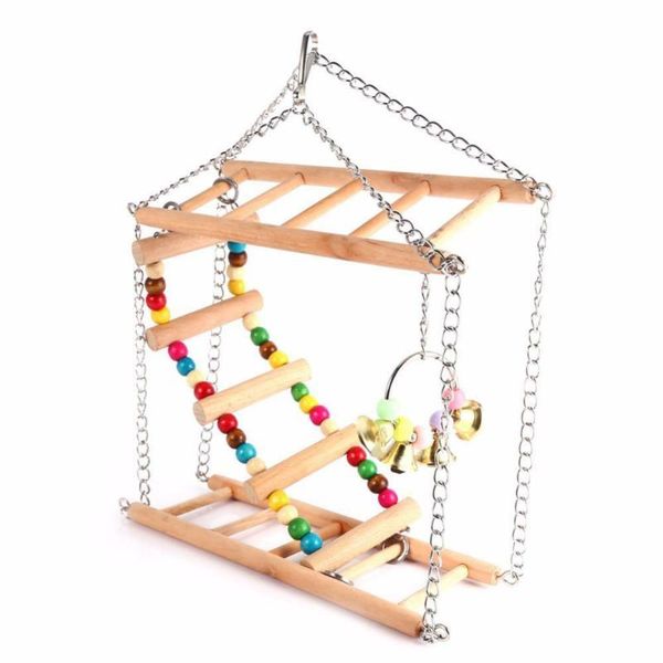 parrots toys bird swing exercise climbing hanging ladder bridge wooden rainbow cages
parrots toys bird swing exercise climbing hanging ladder bridge wooden rainbow cages