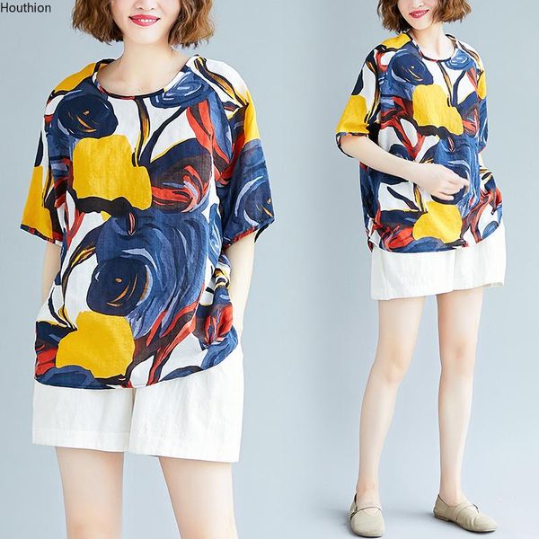 women's t-shirt short-sleeved summer printing round neck korean comfortable tshirt fashion large size loose cotton t shirt, White
women's t-shirt short-sleeved summer printing round neck korean comfortable tshirt fashion large size loose cotton t shirt, White