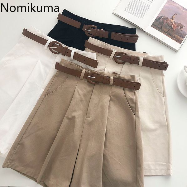 nomikuma korean harajuku wide leg pants women summer high waist casual loose half length trousers with belt pantalones 210514, White;black
nomikuma korean harajuku wide leg pants women summer high waist casual loose half length trousers with belt pantalones 210514, White;black