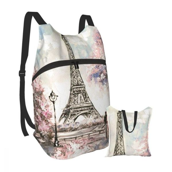 backpack foldable waterproof travel men bag street view of paris oil painting tender landscape
backpack foldable waterproof travel men bag street view of paris oil painting tender landscape
