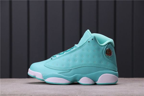 2021 Basketball shoes women jumpman 13 13s What Is Love off union blue class athletic Sneakers, #1