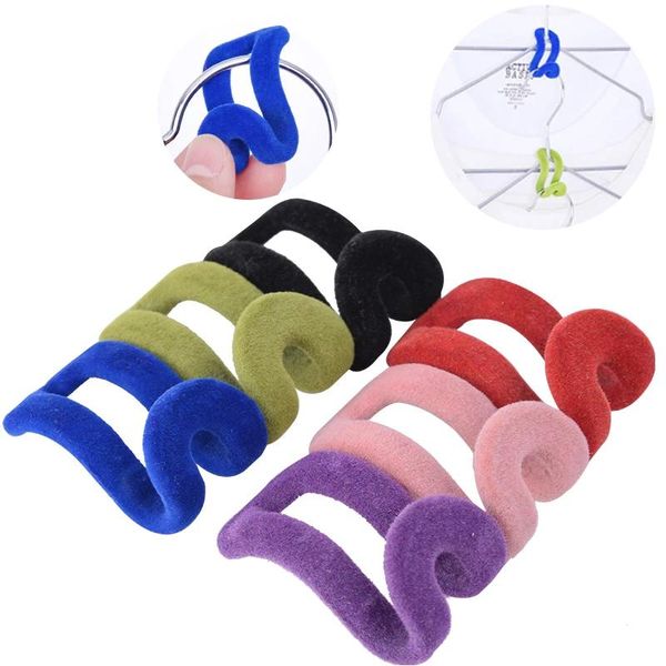 hangers & racks creative mini flocking clothes hanger wardrobe anti-clip space save clothing hook for home or travel convenient use
hangers & racks creative mini flocking clothes hanger wardrobe anti-clip space save clothing hook for home or travel convenient use