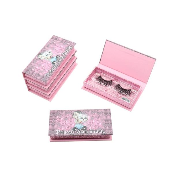 false eyelashes sweet pink heart background eyelash case wholesale natural dramatic 3d mink lashes custom packaging with logo
false eyelashes sweet pink heart background eyelash case wholesale natural dramatic 3d mink lashes custom packaging with logo