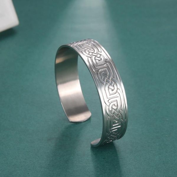 bangle eueavan 5pcs cuff vikings celtics knot triple spiral triskelion valknut amulet talisman stainless steel bracelet jewelry, Black
bangle eueavan 5pcs cuff vikings celtics knot triple spiral triskelion valknut amulet talisman stainless steel bracelet jewelry, Black