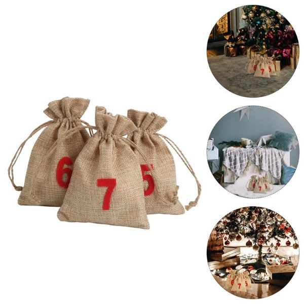 gift wrap 24pcs christmas advent calendar candy bags drawstring storage pouches
gift wrap 24pcs christmas advent calendar candy bags drawstring storage pouches
