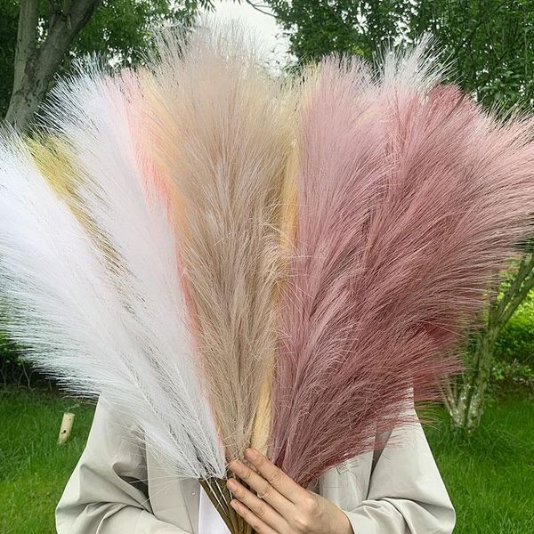 decorative flowers & wreaths 1pc quality simulation reeds fake flower wild grass diy floral arrangement accessories wedding home decoration
decorative flowers & wreaths 1pc quality simulation reeds fake flower wild grass diy floral arrangement accessories wedding home decoration
