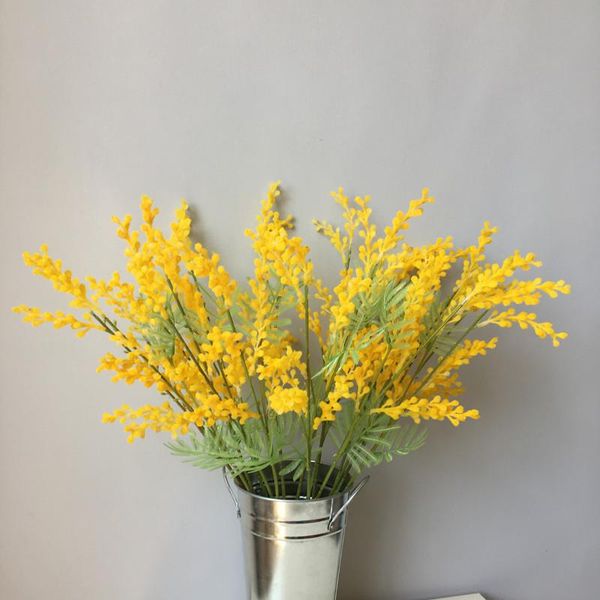 decorative flowers & wreaths fake acacia artificial yellow mimosa spray cherry fruit branch wedding home table flower
decorative flowers & wreaths fake acacia artificial yellow mimosa spray cherry fruit branch wedding home table flower