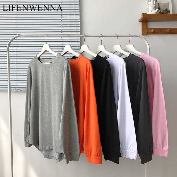 autumn men's t shirt fashion solid o neck long sleeve harajuku t shirt mens casual hip hop streetwear tees men 4xl 5xl 210528, White;black
autumn men's t shirt fashion solid o neck long sleeve harajuku t shirt mens casual hip hop streetwear tees men 4xl 5xl 210528, White;black