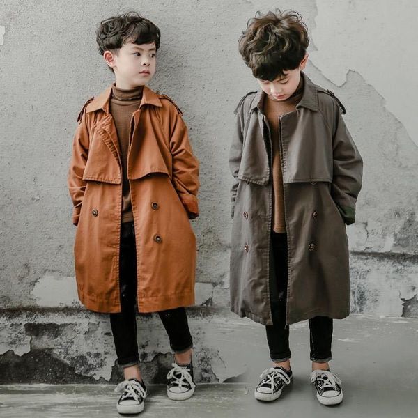 girls' dresses boy girl trench long coat teenagers outerwear winter fall turn-down collar casual handsome boys cotton clothes, Red;yellow
girls' dresses boy girl trench long coat teenagers outerwear winter fall turn-down collar casual handsome boys cotton clothes, Red;yellow