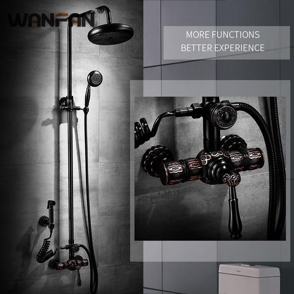 shower faucets brass black bathtub faucet with spray gun single handle rain slide bar wall water mixer tap 88316 bathroom sets
shower faucets brass black bathtub faucet with spray gun single handle rain slide bar wall water mixer tap 88316 bathroom sets