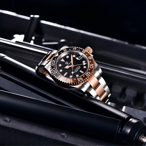 wristwatches 2021 men's watch pagani design brand sports gmt stainless steel waterproof luxury sapphire glass mechanical, Slivery;brown
wristwatches 2021 men's watch pagani design brand sports gmt stainless steel waterproof luxury sapphire glass mechanical, Slivery;brown