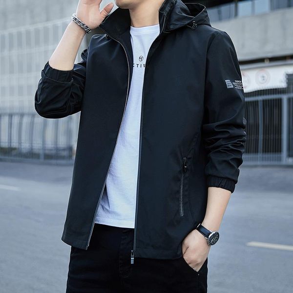 men's coat spring 2021 korean fashion jacket youth handsome loose jackets, Black;brown
men's coat spring 2021 korean fashion jacket youth handsome loose jackets, Black;brown