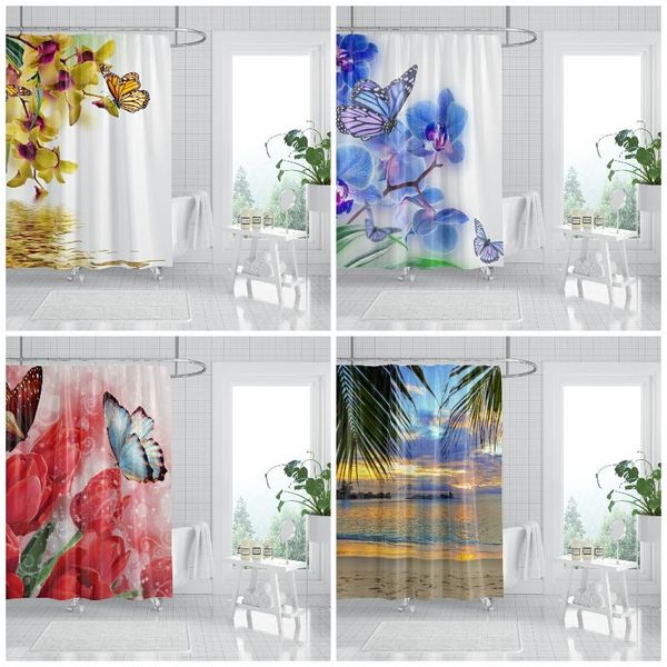 shower curtains butterfly landscape pattern waterproof polyester bathroom accessories home decoration 180*180cm
shower curtains butterfly landscape pattern waterproof polyester bathroom accessories home decoration 180*180cm