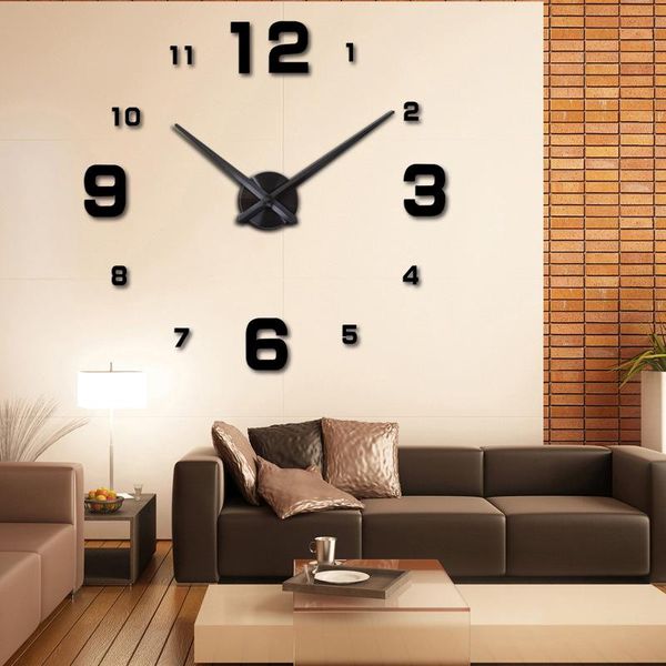 wall clocks diy acrylic 3d modern fashion home decoration silent large size clock living room study
wall clocks diy acrylic 3d modern fashion home decoration silent large size clock living room study