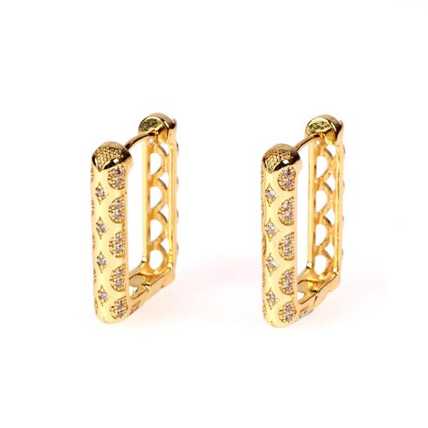 hoop & huggie eyika chic symmetrical patter simple rectangle gold color square earring for women zircon fashion engagement party jewelry, Golden;silver
hoop & huggie eyika chic symmetrical patter simple rectangle gold color square earring for women zircon fashion engagement party jewelry, Golden;silver