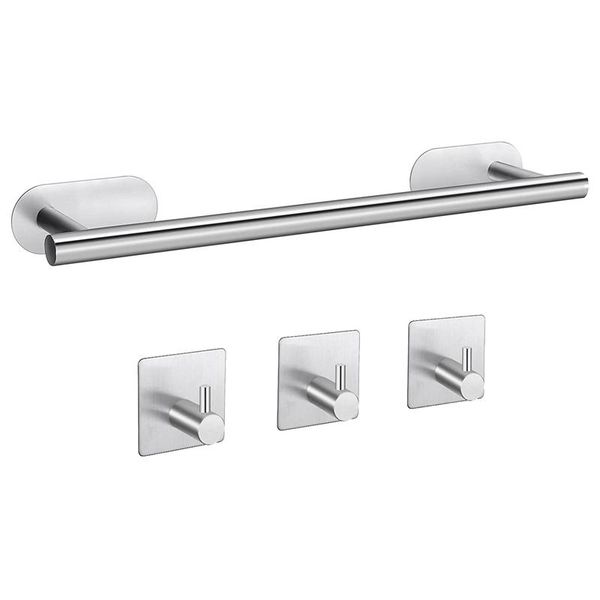 towel racks rack self adhesive bar rail hooks,stainless steel bathroom hardware set wall mounted for kitchen bathrooms
towel racks rack self adhesive bar rail hooks,stainless steel bathroom hardware set wall mounted for kitchen bathrooms