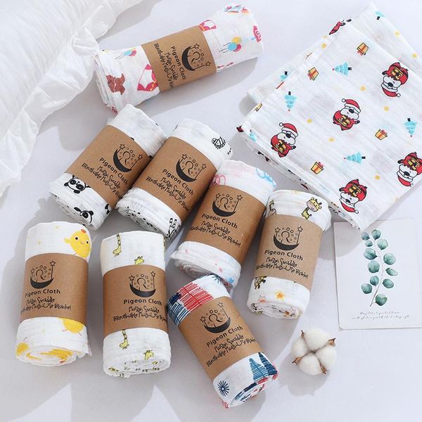 1pc muslin 100% cotton baby swaddles soft born blankets 2 layers bath gauze infant wrap sleepsack stroller cover play mat & swaddling
1pc muslin 100% cotton baby swaddles soft born blankets 2 layers bath gauze infant wrap sleepsack stroller cover play mat & swaddling