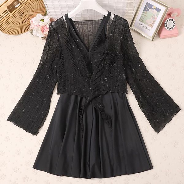 women black one piece swimwear padded bathing suit swim beach dress with swimsuit swimming suits plus size m-5xl one-piece
women black one piece swimwear padded bathing suit swim beach dress with swimsuit swimming suits plus size m-5xl one-piece