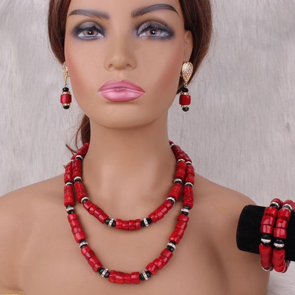 earrings & necklace dudo red african jewelry set nature coral nigerian wedding for bride women 2 layers bracelet and, Silver
earrings & necklace dudo red african jewelry set nature coral nigerian wedding for bride women 2 layers bracelet and, Silver