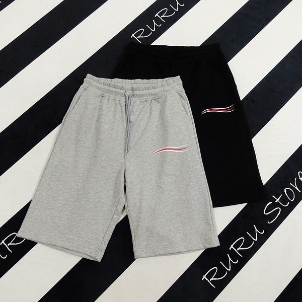 men's and women's five-point shorts classic cola wave guard pants sports casual elastic waist draw string, Black
men's and women's five-point shorts classic cola wave guard pants sports casual elastic waist draw string, Black