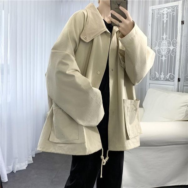 luck a autumn tooling jacket men's fashion solid color casual multi-pocket streetwear wild loose hip-hop bomber jackets, Black;brown
luck a autumn tooling jacket men's fashion solid color casual multi-pocket streetwear wild loose hip-hop bomber jackets, Black;brown