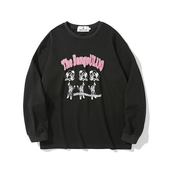 sweatshirts cartoon cartoon printed hoodless sweater mens fashion brand loose long sleeve round neck t-shirt hoodie, Black
sweatshirts cartoon cartoon printed hoodless sweater mens fashion brand loose long sleeve round neck t-shirt hoodie, Black