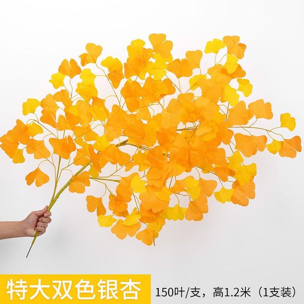 simulation of ginkgo leaf false branch decoration yellow tree leaf plastic indoor engineering landscaping plantas artificiales
simulation of ginkgo leaf false branch decoration yellow tree leaf plastic indoor engineering landscaping plantas artificiales
