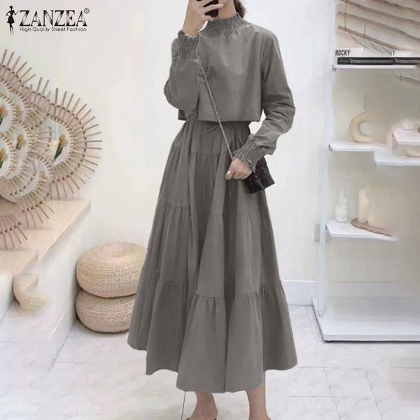 dresses 5xl elegant ruffle for women autumn ladies maxi vestidos casual solid robe femme female party dress plus size, Black;gray
dresses 5xl elegant ruffle for women autumn ladies maxi vestidos casual solid robe femme female party dress plus size, Black;gray