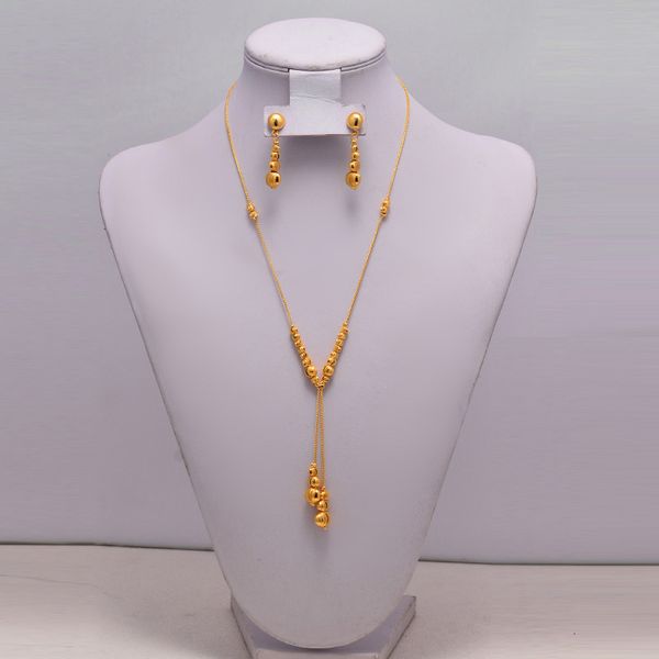 jewelry sets ethiopian gold indian necklace earrings set for women african wedding gift accessories, Black
jewelry sets ethiopian gold indian necklace earrings set for women african wedding gift accessories, Black