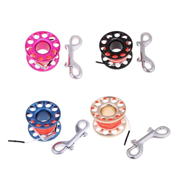 pool & accessories durable lightweight aluminium alloy scuba diving dive finger reel spool15m/49ft orange line ended bolt snap
pool & accessories durable lightweight aluminium alloy scuba diving dive finger reel spool15m/49ft orange line ended bolt snap
