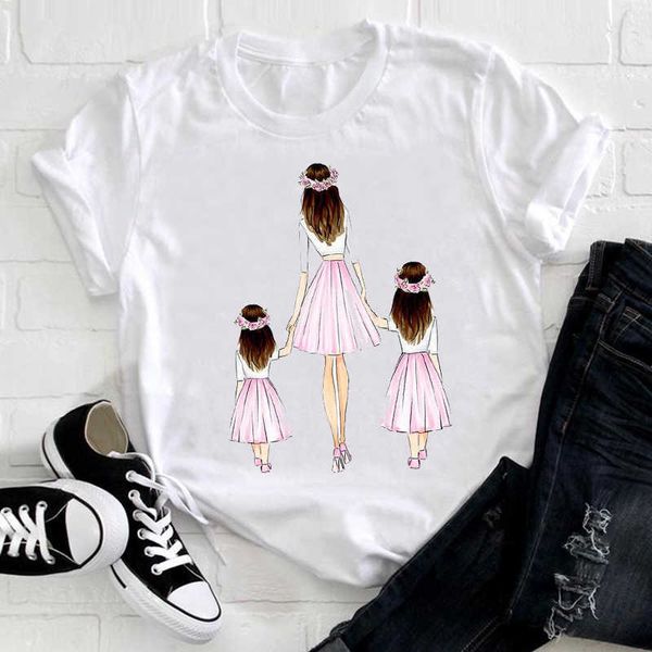 women short sleeve girl daughter cute 90s mom mama mother fashion clothes ladies graphic print tee tshirt female t-shirt x0527, White
women short sleeve girl daughter cute 90s mom mama mother fashion clothes ladies graphic print tee tshirt female t-shirt x0527, White
