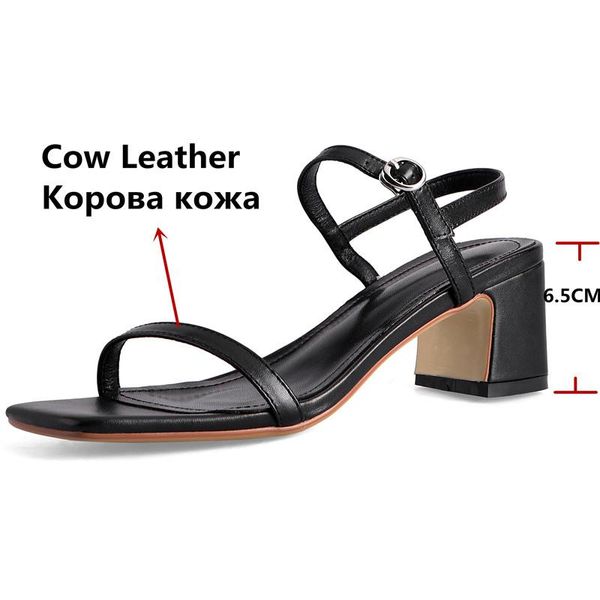 women working shoes thick heel buckle genuine leather square toe shallow sandals heels concise woman, Black
women working shoes thick heel buckle genuine leather square toe shallow sandals heels concise woman, Black
