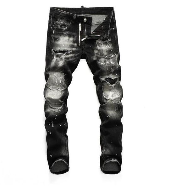 mens badge rips stretch black men jeans fashion slim fit washed motocycle denim pants panelled hip hop trousers jeans#006, Blue
mens badge rips stretch black men jeans fashion slim fit washed motocycle denim pants panelled hip hop trousers jeans#006, Blue