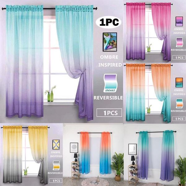 voile curtain gradient color tulle door window drape panel sheer scarf valances 1pc 200x100cm dropship#1835 & drapes
voile curtain gradient color tulle door window drape panel sheer scarf valances 1pc 200x100cm dropship#1835 & drapes