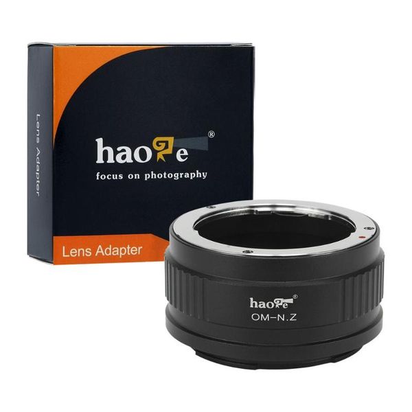 lens adapters & mounts haoge manual mount adapter for om to z camera such as z6 z7
lens adapters & mounts haoge manual mount adapter for om to z camera such as z6 z7