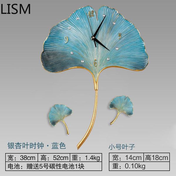 wall clocks nordic design quartz clock mute ginkgo leaf living room personality creative fashion luxury 
wall clocks nordic design quartz clock mute ginkgo leaf living room personality creative fashion luxury