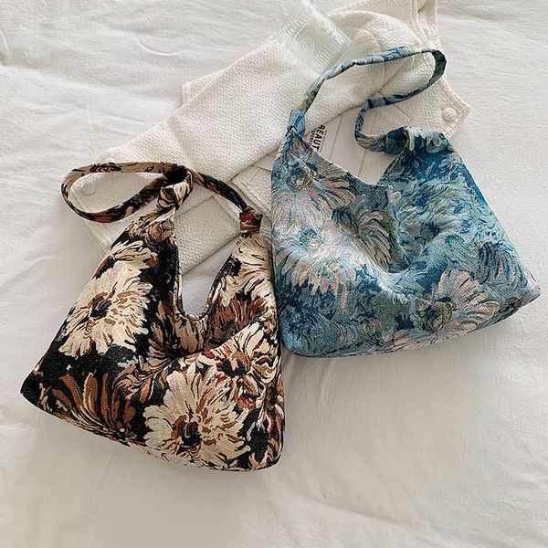 evening bags fashion women oil painting printed shoulder underarm bag casual ladies thick chian small purse handbags retro chain tote
evening bags fashion women oil painting printed shoulder underarm bag casual ladies thick chian small purse handbags retro chain tote