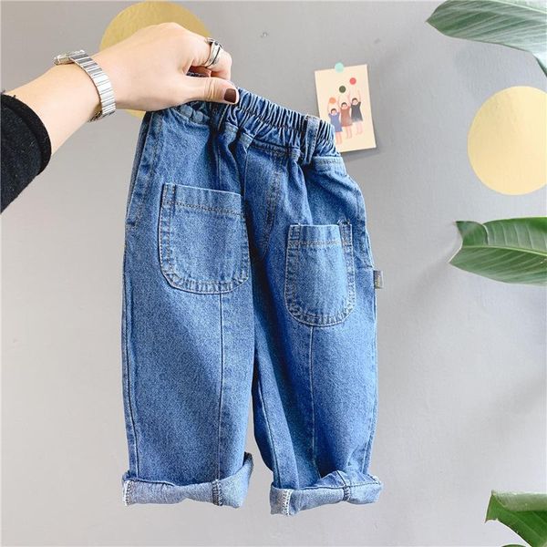 jeans wlg girls boys kids spring harem denim loose jean baby casual all match trousers for 1-6 years children, Blue
jeans wlg girls boys kids spring harem denim loose jean baby casual all match trousers for 1-6 years children, Blue