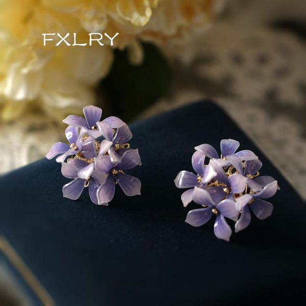 stud fxlry elegant handmade vintage mori flower cluster earrings for women jewelry, Golden;silver
stud fxlry elegant handmade vintage mori flower cluster earrings for women jewelry, Golden;silver