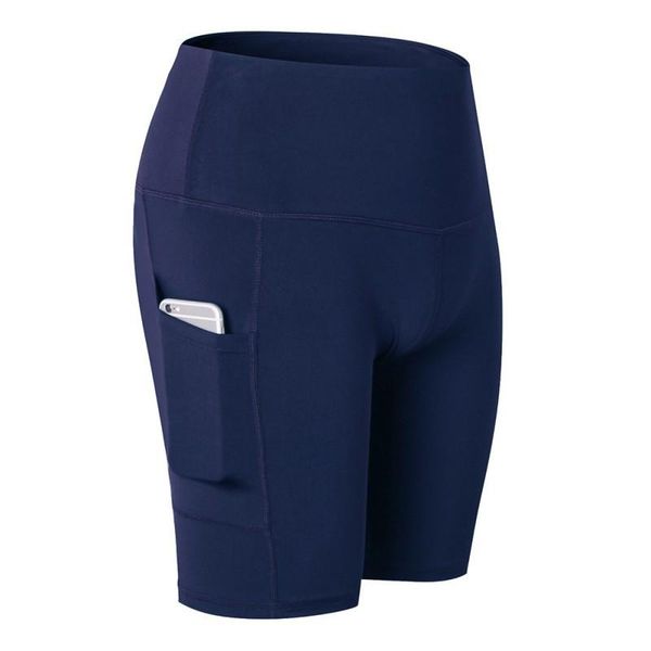 women high waist yoga slant pocket running training sports quick-drying tight-fitting stretch fitness shorts, Black;blue
women high waist yoga slant pocket running training sports quick-drying tight-fitting stretch fitness shorts, Black;blue