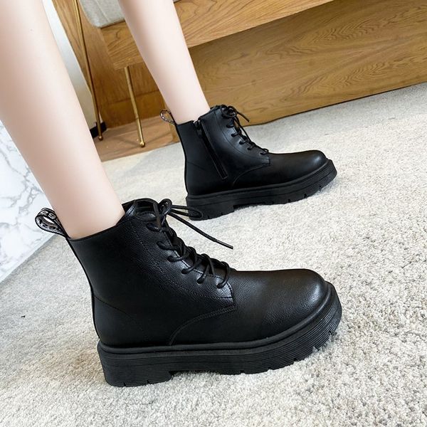 chunky platform ankle boots for women shoes woman autumn winter boots punk booties black leather lace up short boots plus size
chunky platform ankle boots for women shoes woman autumn winter boots punk booties black leather lace up short boots plus size